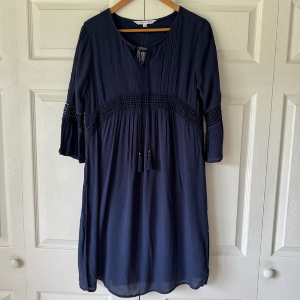 Downeast More Shore Dress β Navy β Size XS